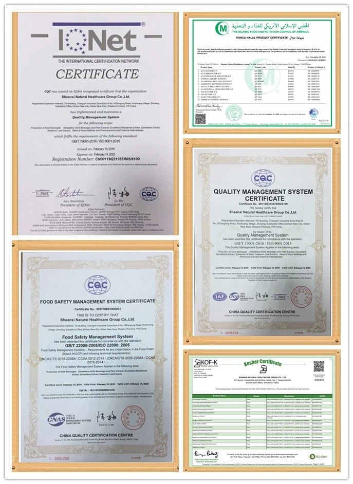 Certificates